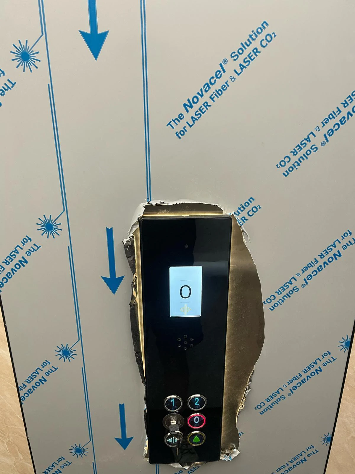 Intelligent lift control panel